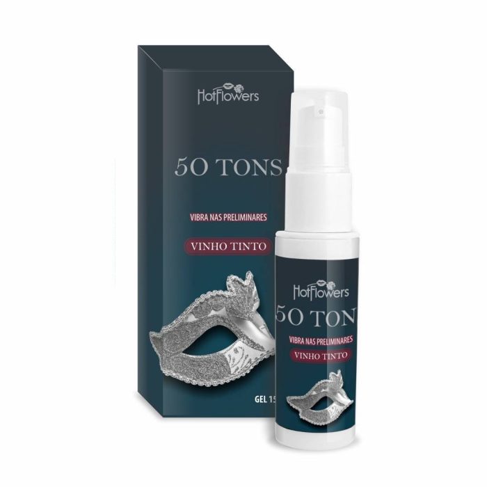 VIBRO POWER Gel Beijável Com Sabor 50 tons