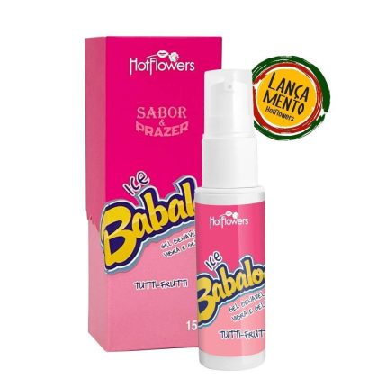 ICEL BABALOO TUTTI FRUTTI Delicioso Aroma e Sabor ideal para Preliminares e sexo oral